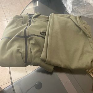 Olive Green Nike jumpsuit